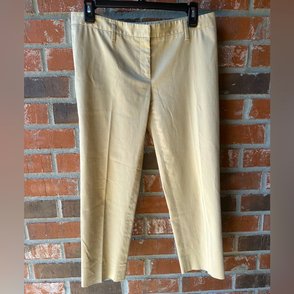 Prada Cropped Khaki Pants.